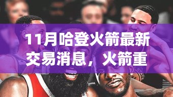 哈登火箭交易最新動態(tài)，重塑未來篇章，交易風(fēng)云再起