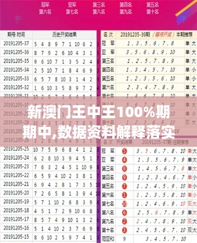 新澳門王中王100%期期中,數(shù)據(jù)資料解釋落實(shí)_理財版MFQ91.52