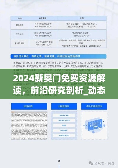 2024新奧門(mén)免費(fèi)資源解讀，前沿研究剖析_動(dòng)態(tài)JPL152.18版