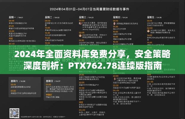 2024年全面資料庫免費分享，安全策略深度剖析：PTX762.78連續(xù)版指南