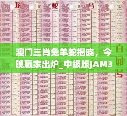 澳門(mén)三肖兔羊蛇揭曉，今晚贏家出爐_中級(jí)版JAM324.11