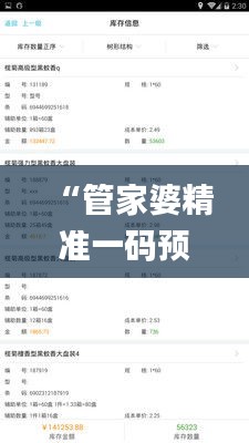 “管家婆精準一碼預(yù)測，全面評估解讀_八卦境VTS434.51”
