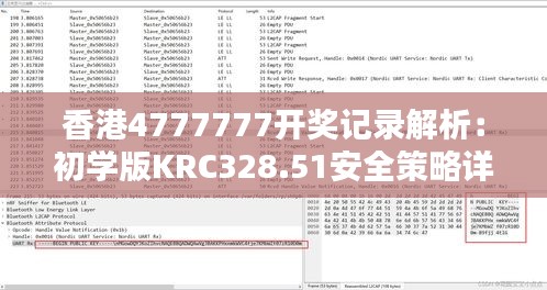香港4777777開(kāi)獎(jiǎng)記錄解析：初學(xué)版KRC328.51安全策略詳解