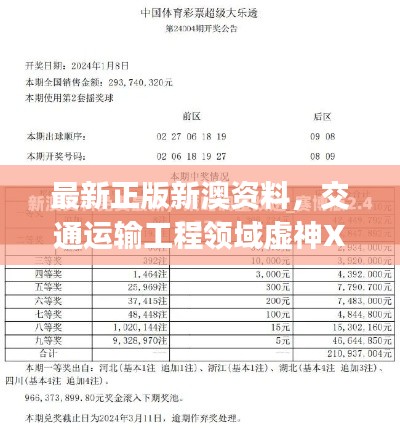 最新正版新澳資料，交通運輸工程領(lǐng)域虛神XTJ241.47