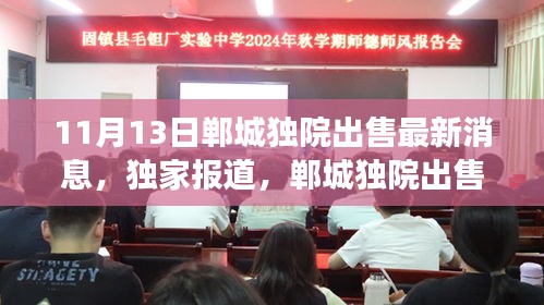 揭秘獨家報道，鄲城獨院出售最新消息——11月房產市場熱點獨家解讀