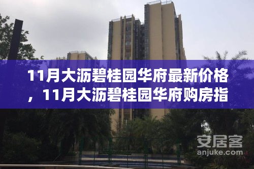 11月大瀝碧桂園華府最新價格及購房指南，全面解析最新價格信息與購房步驟