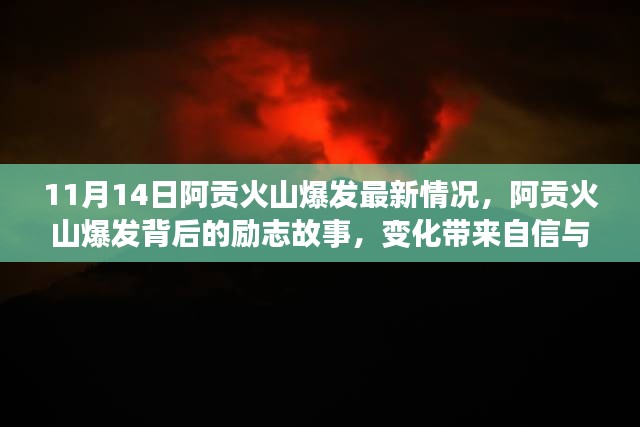 阿貢火山爆發(fā)最新動態(tài)，勵志故事背后的自信與成就感之路