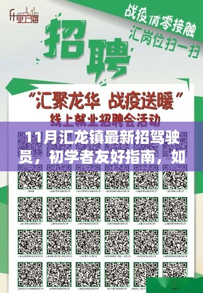 匯龍鎮(zhèn)11月最新駕駛員招募指南，初學(xué)者起步，詳細(xì)步驟解析