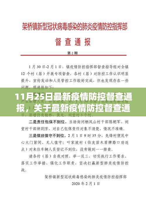 聚焦要點解讀，最新疫情防控督查通報分析（11月25日版）