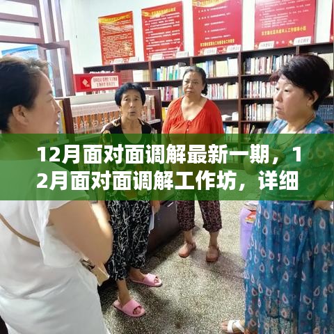 12月面對面調(diào)解工作坊，最新一期詳細步驟指南與調(diào)解策略