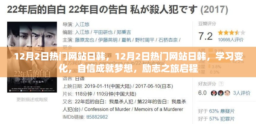 勵(lì)志之旅啟程，學(xué)習(xí)變化，自信成就夢(mèng)想，探索日韓熱門網(wǎng)站的新視界