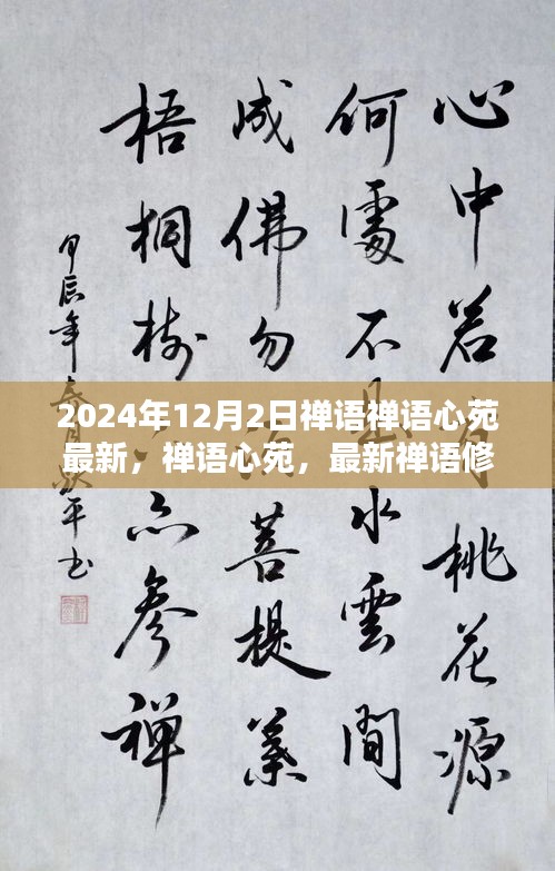 禪語心苑，最新禪語修行指南（初學(xué)者與進(jìn)階用戶適用）——每日禪悟，開啟心靈之旅