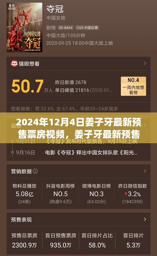 姜子牙最新預售票房視頻攻略，輕松獲取觀影資格
