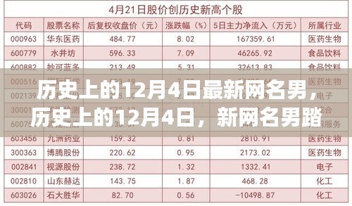 歷史上的12月4日，新網(wǎng)名男的自然之旅與內(nèi)心平靜的奇妙冒險探索之路
