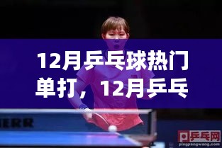 12月乒乓球熱門單打賽事，新星崛起，誰能獨占鰲頭？