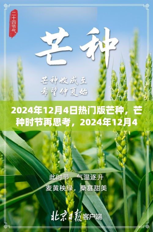 建議，芒種時節(jié)再思考，2024年熱門版芒種的深層意義與影響