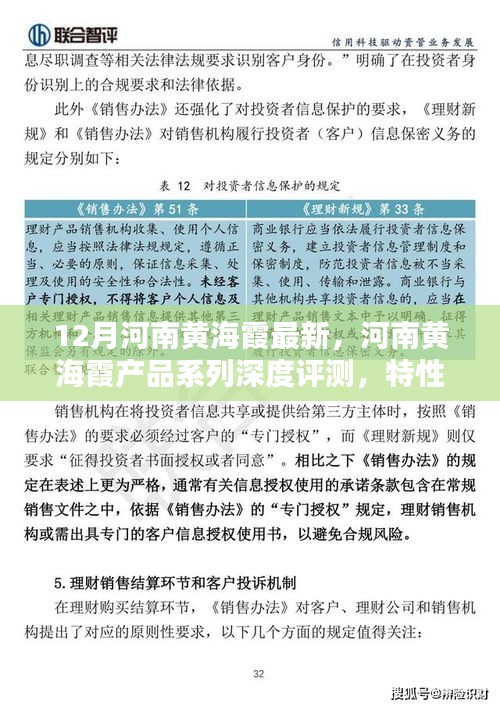 河南黃海霞產(chǎn)品系列深度解析，特性、體驗(yàn)、競(jìng)品對(duì)比及用戶(hù)群體分析報(bào)告（最新評(píng)測(cè)）