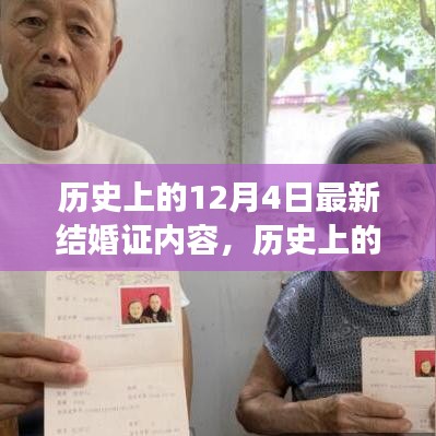 歷史上的12月4日，最新結(jié)婚證內(nèi)容的深度解讀與觀點碰撞