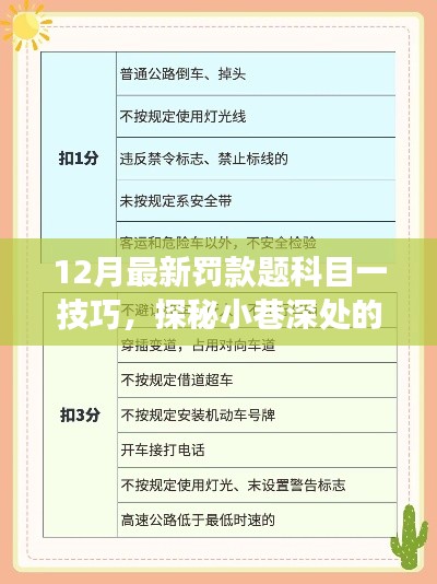 探秘駕駛寶典，揭秘科目一罰款題制勝技巧與小巷駕駛秘籍（最新更新）