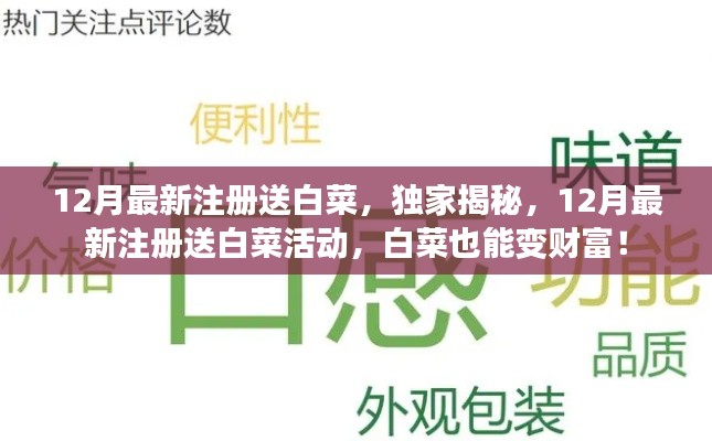 獨家揭秘，12月最新注冊送白菜活動，白菜也能變財富狂歡！