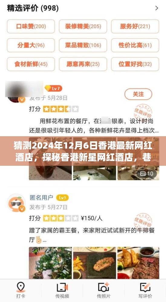 探秘香港新星網(wǎng)紅酒店，巷弄深處的夢幻棲息之地，預測2024年最火爆酒店榜單揭曉！