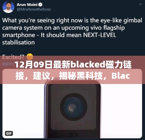 揭秘黑科技，Blacked磁力鏈接革新之作——探索未來科技犯罪的邊緣