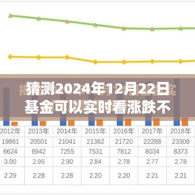 2024年12月22日基金實(shí)時(shí)漲跌預(yù)測(cè)攻略，掌握未來(lái)走勢(shì)，初學(xué)者與進(jìn)階用戶(hù)必讀
