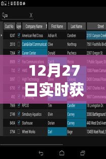 12月27日實時聊天數(shù)據獲取，科技重塑溝通體驗神器