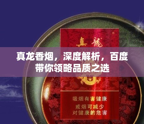 真龍香煙，深度解析，百度帶你領(lǐng)略品質(zhì)之選