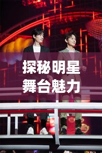 探秘明星舞臺魅力，神奇發(fā)言背后的秘密！