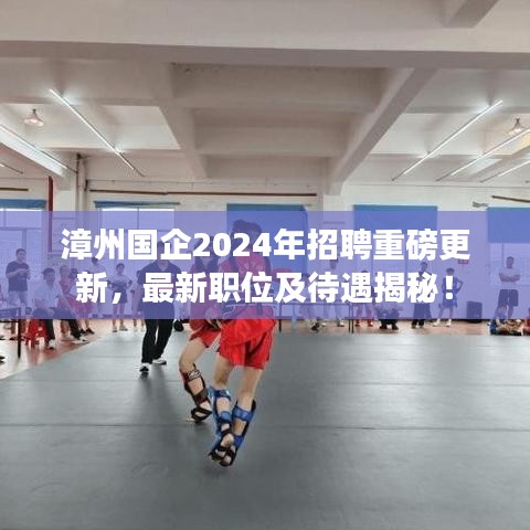 漳州國企2024年招聘重磅更新，最新職位及待遇揭秘！
