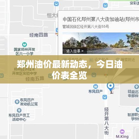 鄭州油價最新動態(tài)，今日油價表全覽