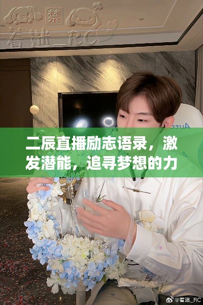 二辰直播勵(lì)志語(yǔ)錄，激發(fā)潛能，追尋夢(mèng)想的力量
