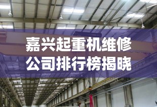 嘉興起重機(jī)維修公司排行榜揭曉！專業(yè)團(tuán)隊實力對比，優(yōu)質(zhì)服務(wù)商一覽無余