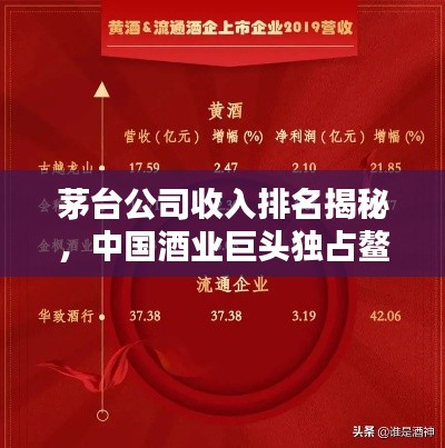 茅臺(tái)公司收入排名揭秘，中國酒業(yè)巨頭獨(dú)占鰲頭