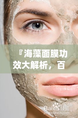 『海藻面膜功效大解析，百度搜索帶你全面了解』
