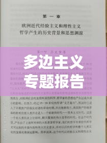多邊主義專題報(bào)告，多邊主義心得體會 