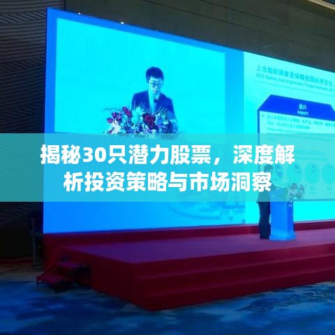 揭秘30只潛力股票，深度解析投資策略與市場洞察