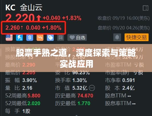 股票手熟之道，深度探索與策略實戰(zhàn)應用