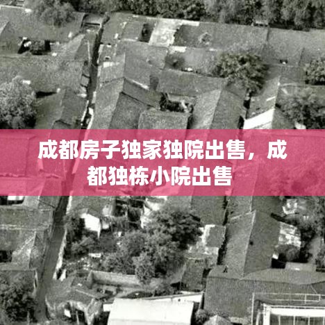 成都房子獨(dú)家獨(dú)院出售，成都獨(dú)棟小院出售 