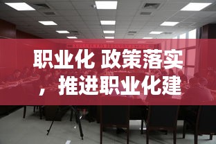 職業(yè)化 政策落實(shí)，推進(jìn)職業(yè)化建設(shè) 