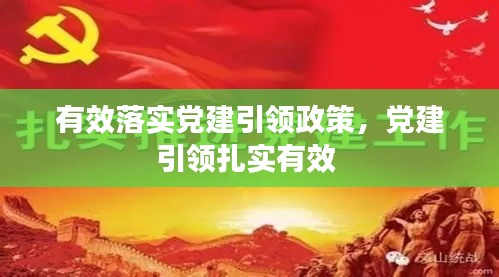 有效落實(shí)黨建引領(lǐng)政策，黨建引領(lǐng)扎實(shí)有效 