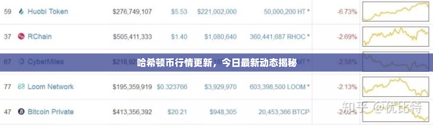 哈希頓幣行情更新，今日最新動(dòng)態(tài)揭秘