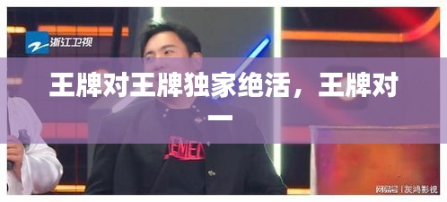 王牌對(duì)王牌獨(dú)家絕活，王牌對(duì)一 
