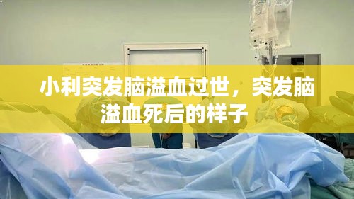 小利突發(fā)腦溢血過世，突發(fā)腦溢血死后的樣子 