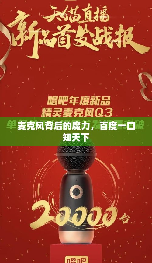 麥克風背后的魔力，百度一口知天下