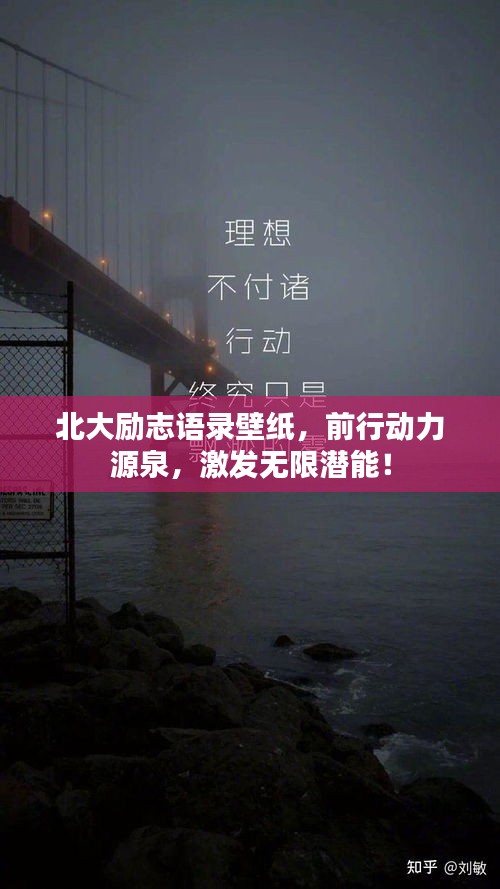 北大勵(lì)志語(yǔ)錄壁紙，前行動(dòng)力源泉，激發(fā)無(wú)限潛能！