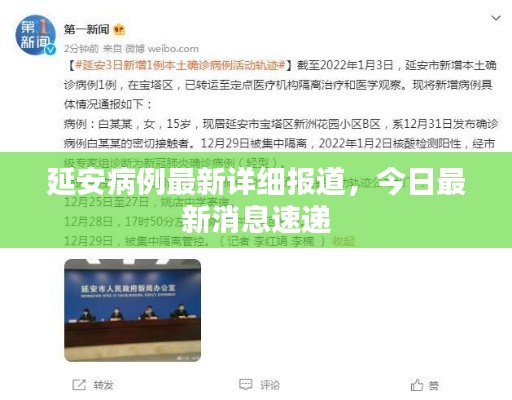 延安病例最新詳細報道，今日最新消息速遞
